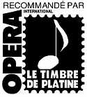Opéra International - Timbre de Platine
