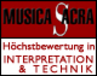 Musica Sacra - Höchstbewertung in Interpretation & Technik