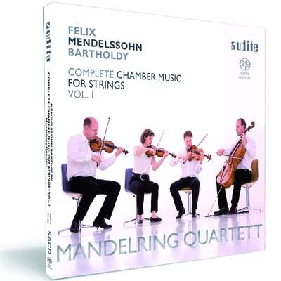 92656 - Felix Mendelssohn Bartholdy: String Quartets in E flat major (Op. 12), in A minor (Op. 13) & in E flat major (1823)