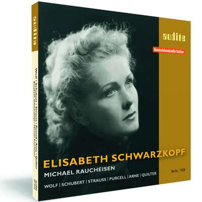 95633 - Elisabeth Schwarzkopf interprets songs by Wolf, Schubert, Strauss, Purcell, Arne & Quilter