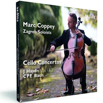 97716 - Marc Coppey & The Zagreb Soloists: Cello Concertos by J. Haydn and C. P. E. Bach