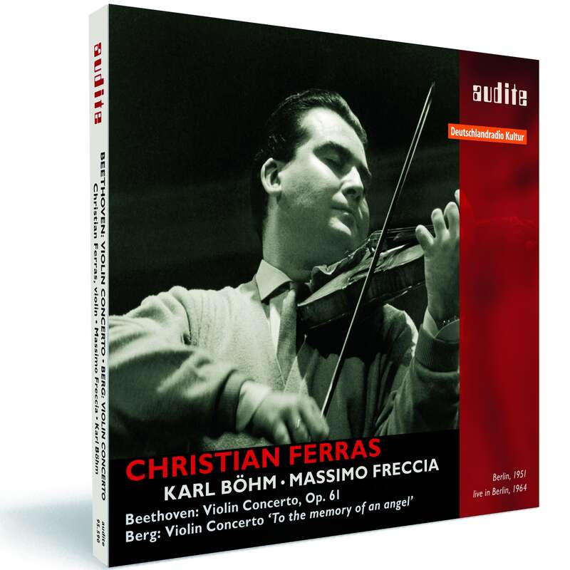 Christian Ferras plays Beethoven and Berg Violin Concertos