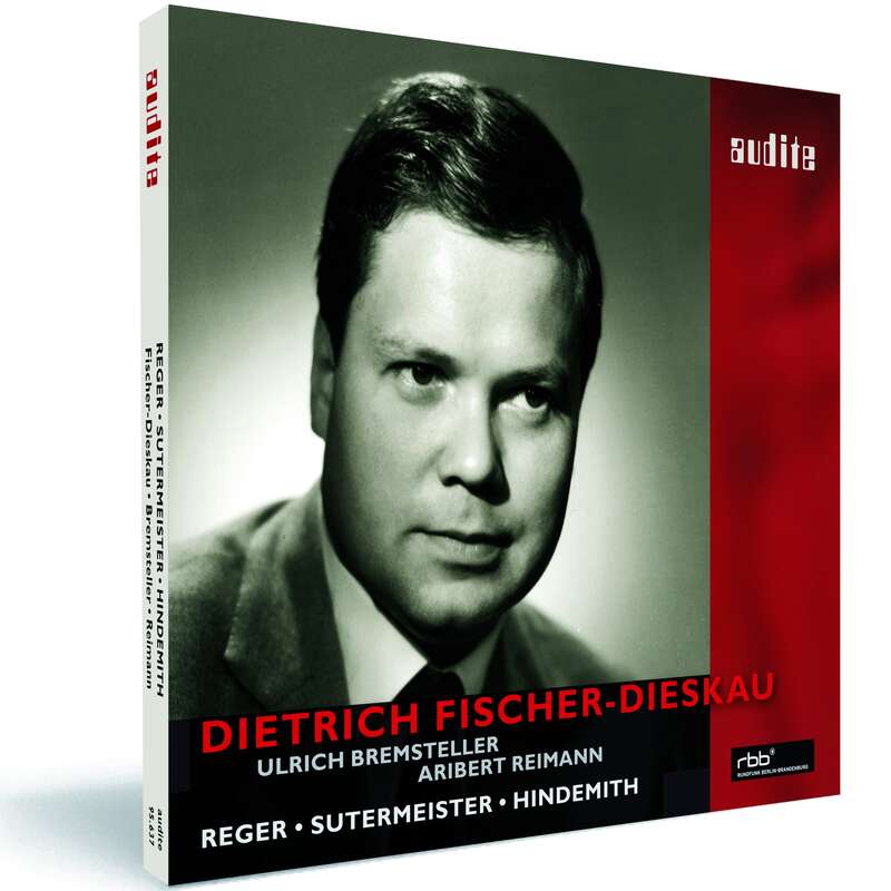 Dietrich Fischer-Dieskau sings Reger, Sutermeister and Hindemith | Aribert Reiman (piano), Ulrich Bremsteller (organ)