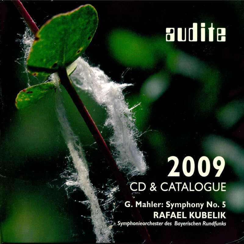 audite catalogue 2009 & CD - G. Mahler: Symphony No. 5